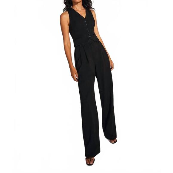 NEW FAVORITE DAUGHTER sleeveless vest in black
